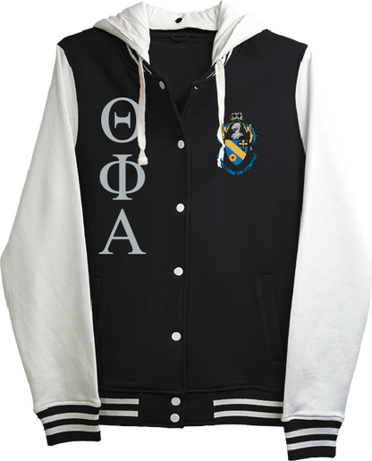 Theta Phi Alpha Varsity Hooded Sweatshirt