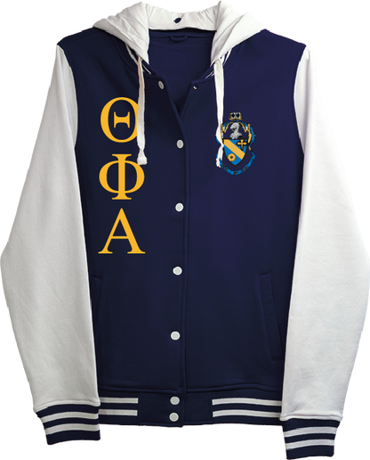 Theta Phi Alpha Varsity Hooded Sweatshirt