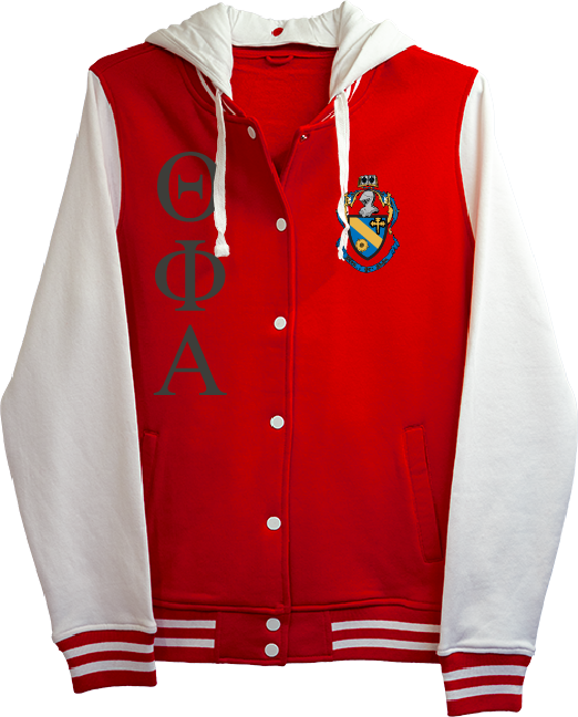 Theta Phi Alpha Varsity Hooded Sweatshirt
