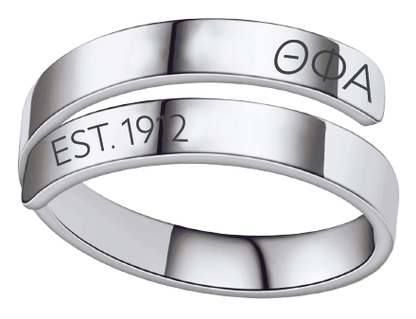 Theta Phi Alpha Year and Letters Rings