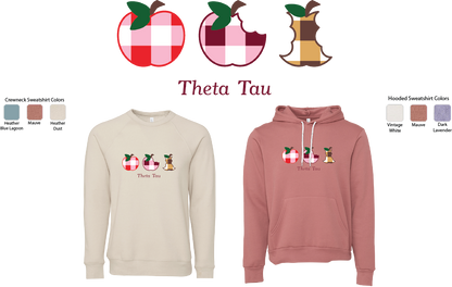 Theta Tau Apple Evolution Crewneck