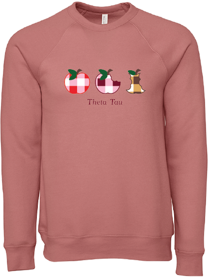 Theta Tau Apple Evolution Crewneck
