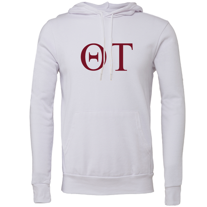 Theta Tau Lettered Hooded Sweatshirts