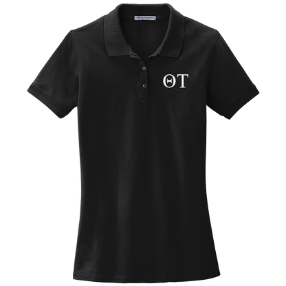 Theta Tau Ladies' Embroidered Polo Shirt