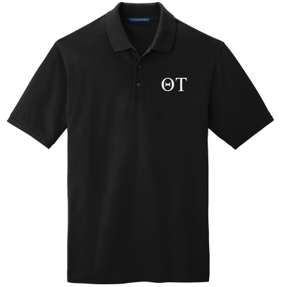 Theta Tau Men's Embroidered Polo Shirt