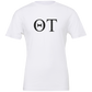 Theta Tau Lettered Short Sleeve T-Shirts