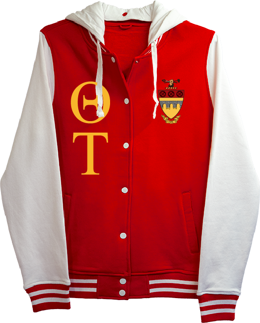 Theta Tau Varsity Hooded Sweatshirt