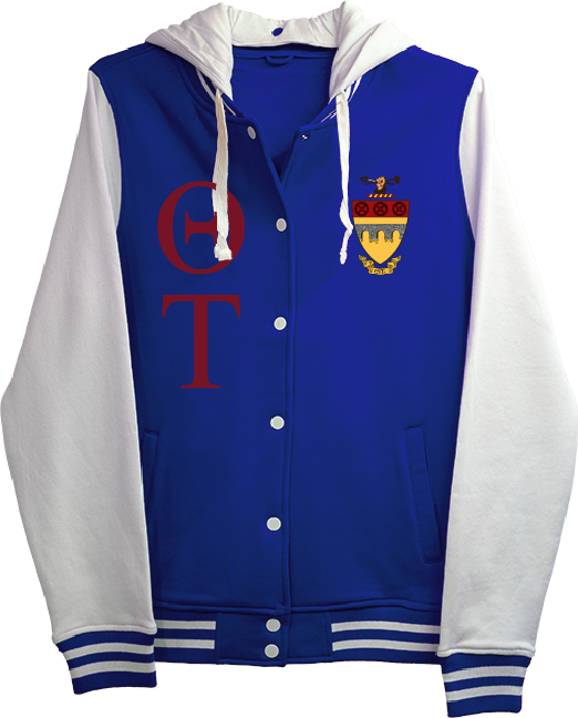 Theta Tau Varsity Hooded Sweatshirt
