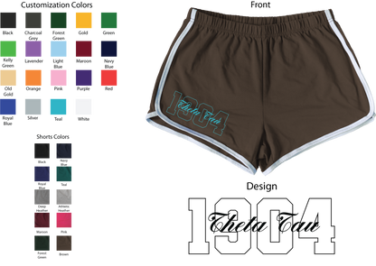 Theta Tau Year and Name Women's Shorts