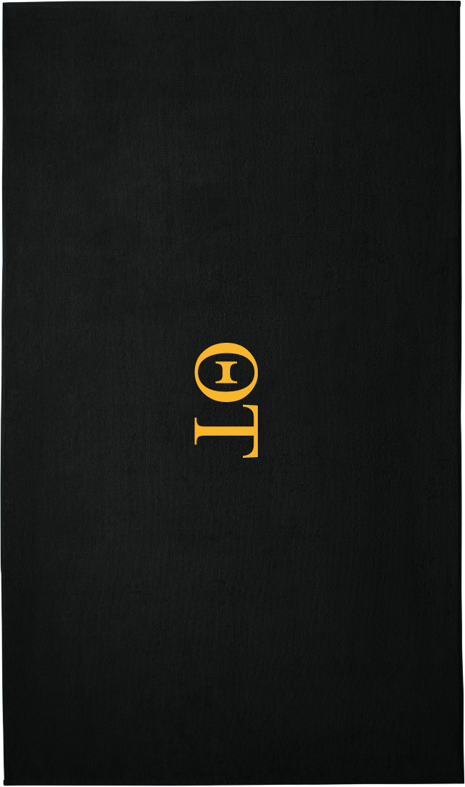 Theta Chi Lettered Beach Towels