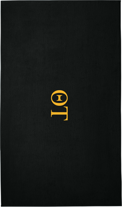 Theta Chi Lettered Beach Towels
