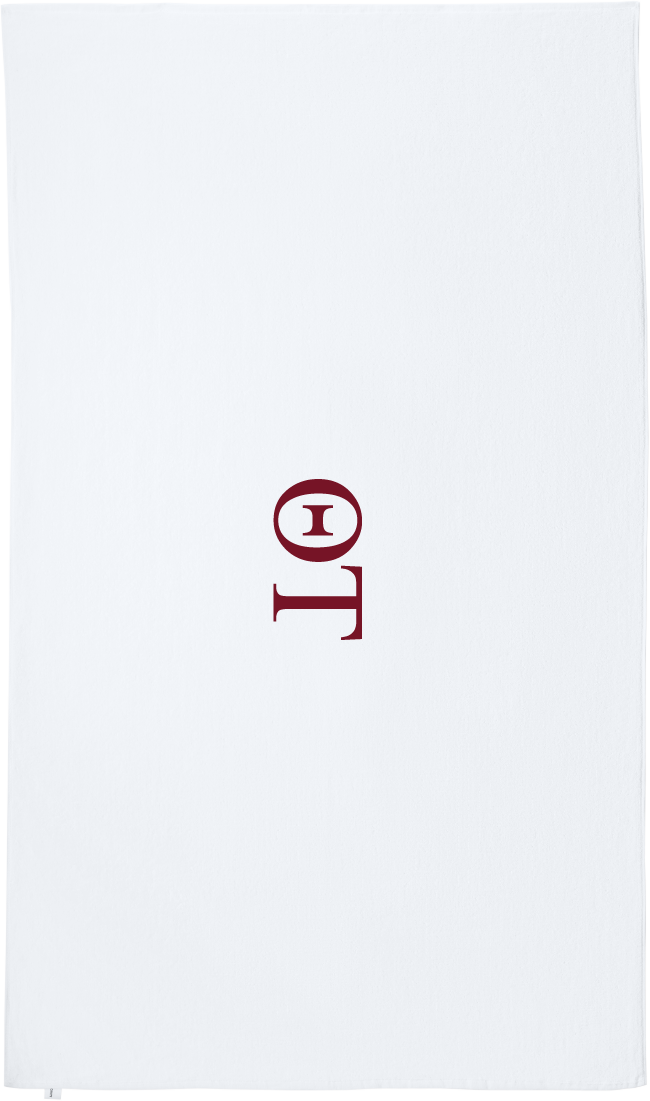 Theta Chi Lettered Beach Towels