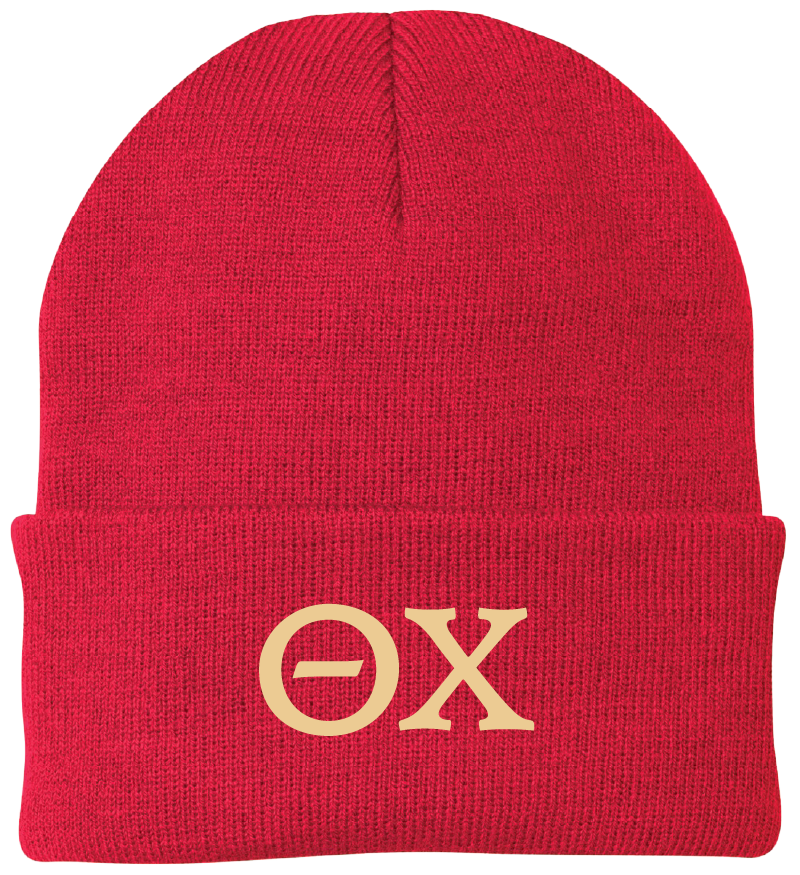 Theta Chi Lettered Beanies