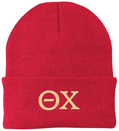 Theta Chi Lettered Beanies