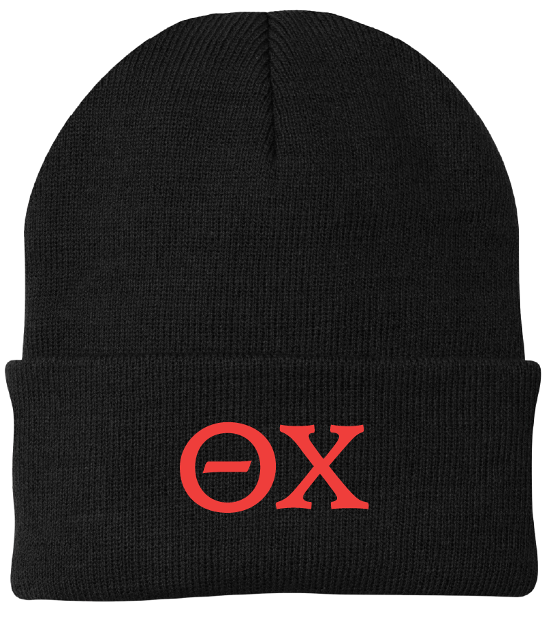 Theta Chi Lettered Beanies