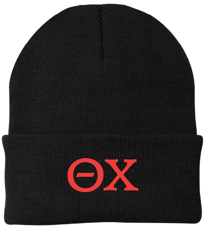 Theta Chi Lettered Beanies