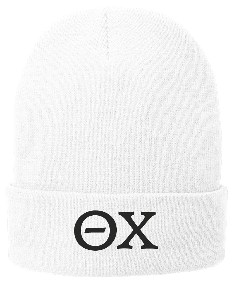 Theta Chi Lettered Beanies