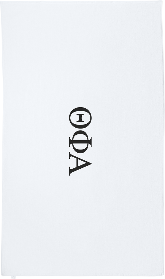 Theta Phi Alpha Lettered Beach Towels