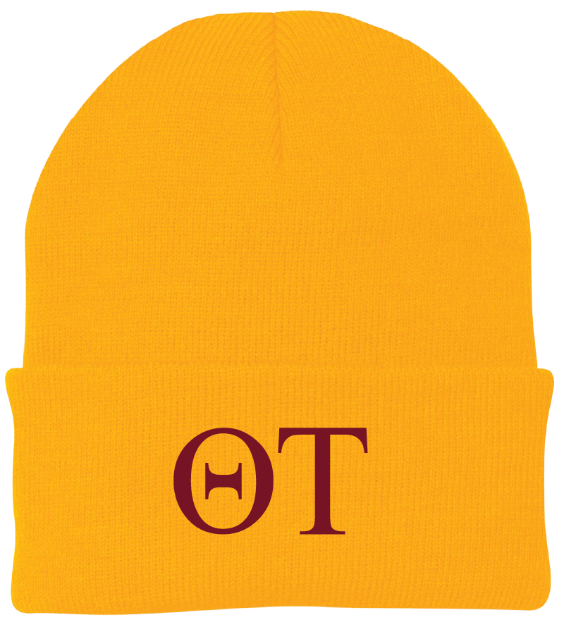 Theta Tau Lettered Beanies