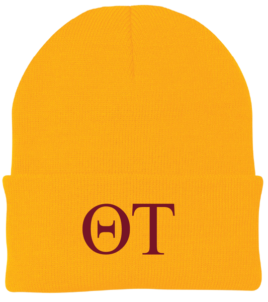 Theta Tau Lettered Beanies