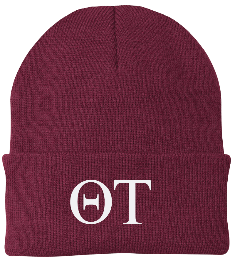 Theta Tau Lettered Beanies