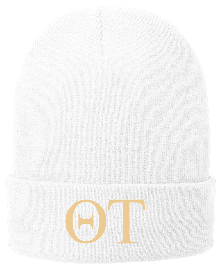 Theta Tau Lettered Beanies