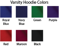 Delta Delta Delta Varsity Hooded Sweatshirt