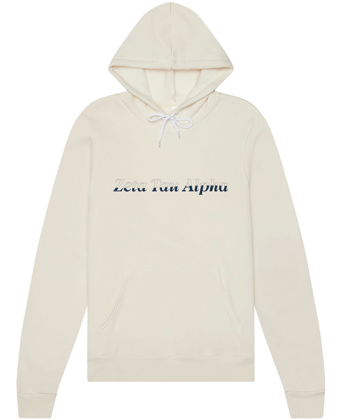 Zeta Tau Alpha Stitched Outline Hoodies