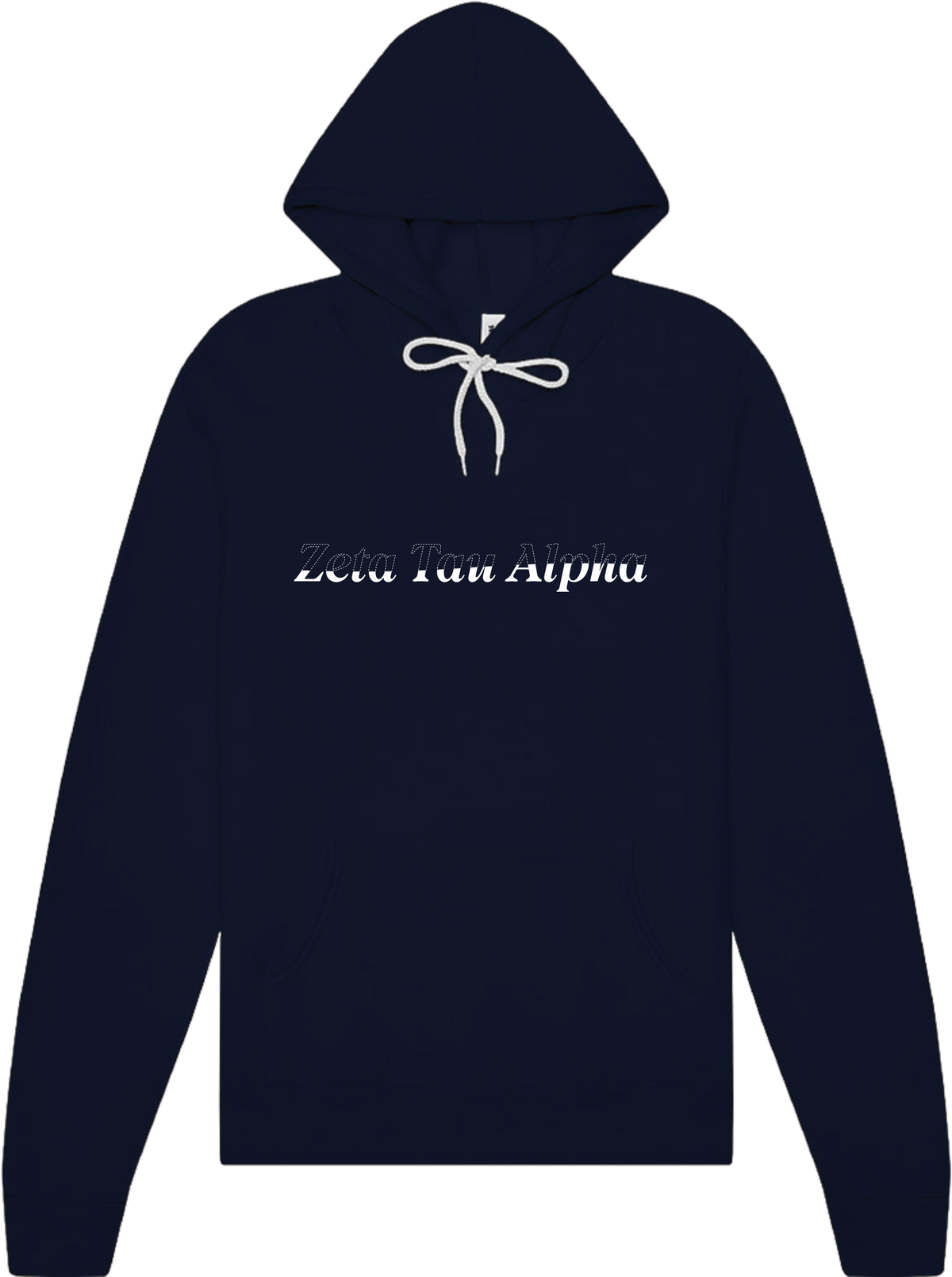Zeta Tau Alpha Stitched Outline Hoodies