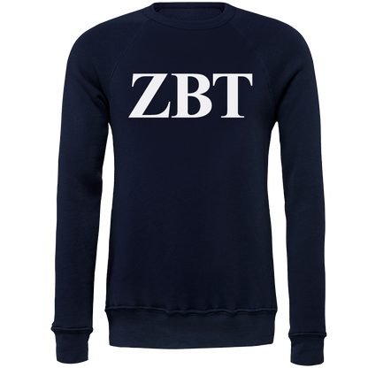 Zeta Beta Tau Lettered Crewneck Sweatshirts