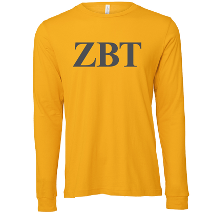 Zeta Beta Tau Lettered Long Sleeve T-Shirts