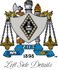 Zeta Beta Tau Varsity Hooded Sweatshirt