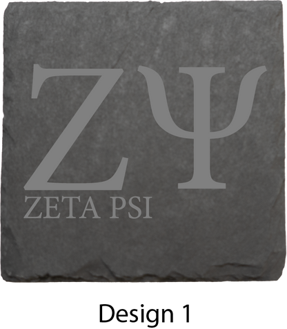 Zeta Psi Fraternity, Inc. Stone Coasters - 4-Pack