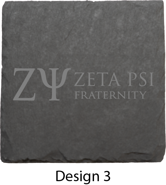 Zeta Psi Fraternity, Inc. Stone Coasters - 4-Pack