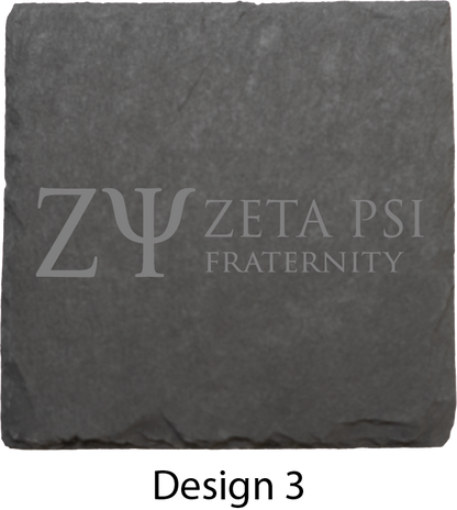 Zeta Psi Fraternity, Inc. Stone Coasters - 4-Pack