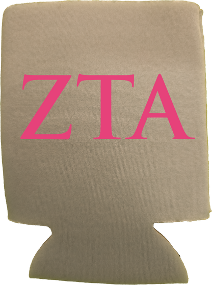 Zeta Tau Alpha Can Coozies