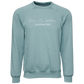 Zeta Tau Alpha Embroidered Scripted Name Crewneck Sweatshirts