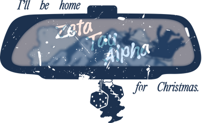 Zeta Tau Alpha Holiday Road Trip Graphic Tee