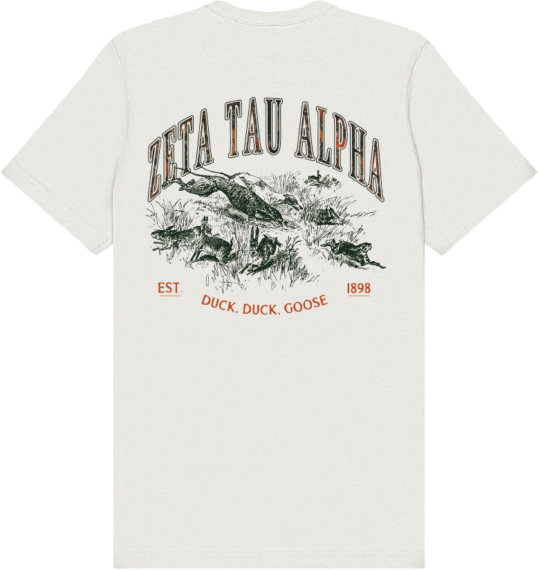 Zeta Tau Alpha Open Season Graphic Tee