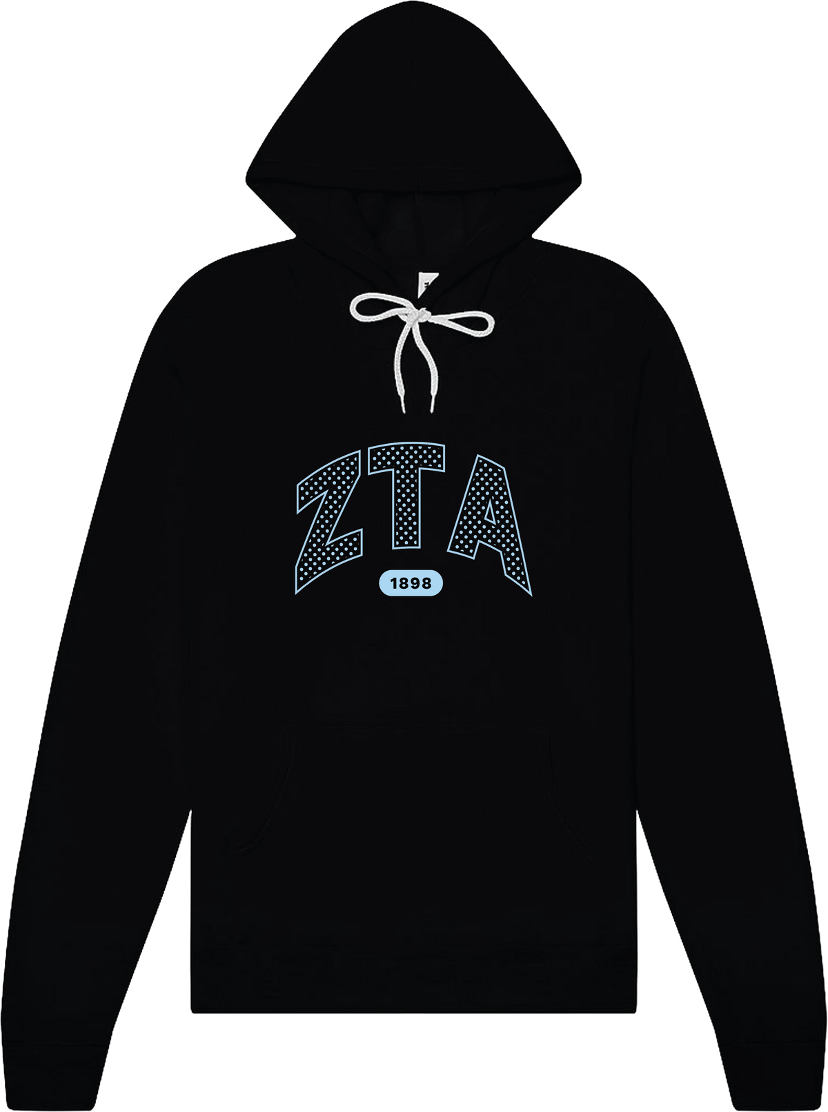 Zeta Tau Alpha Varsity Polka Dot Hoodie