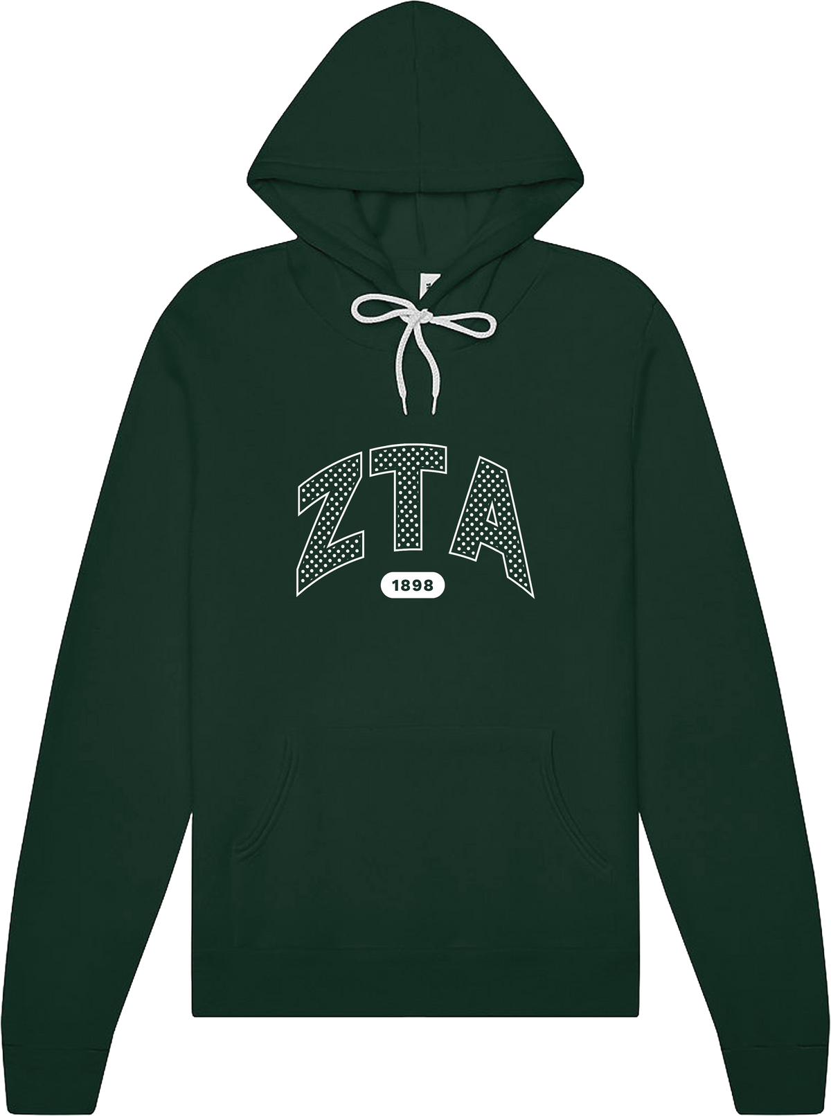 Zeta Tau Alpha Varsity Polka Dot Hoodie