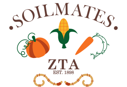 Zeta Tau Alpha Soilmates Cropped Hoodie