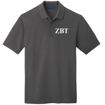Zeta Beta Tau Men's Embroidered Polo Shirt