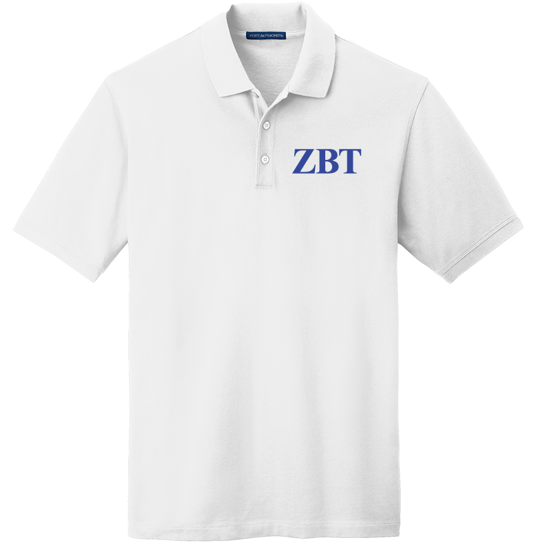 Zeta Beta Tau Men's Embroidered Polo Shirt