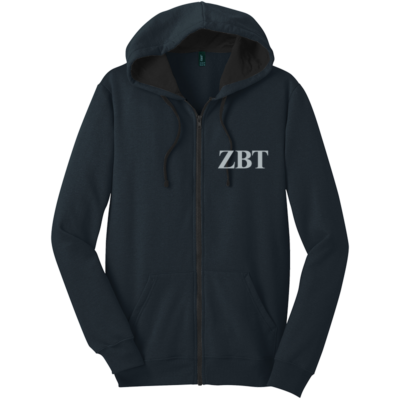 Zeta Beta Tau Zip-Up Hooded Sweatshirts