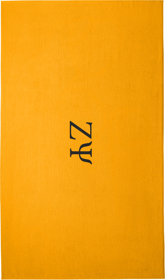Zeta Psi Fraternity, Inc. Lettered Beach Towels