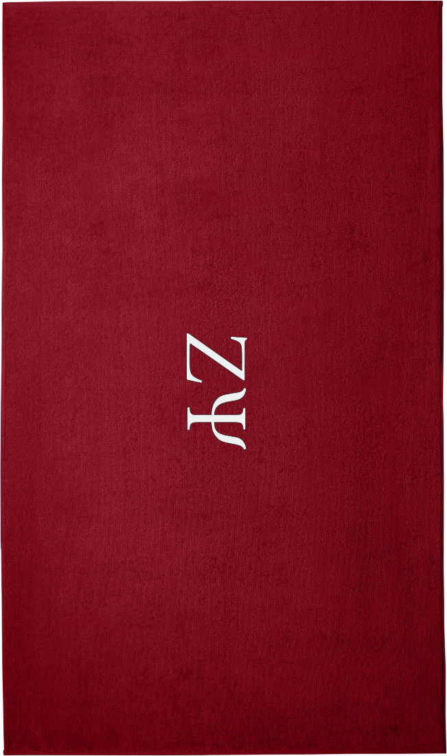 Zeta Psi Fraternity, Inc. Lettered Beach Towels