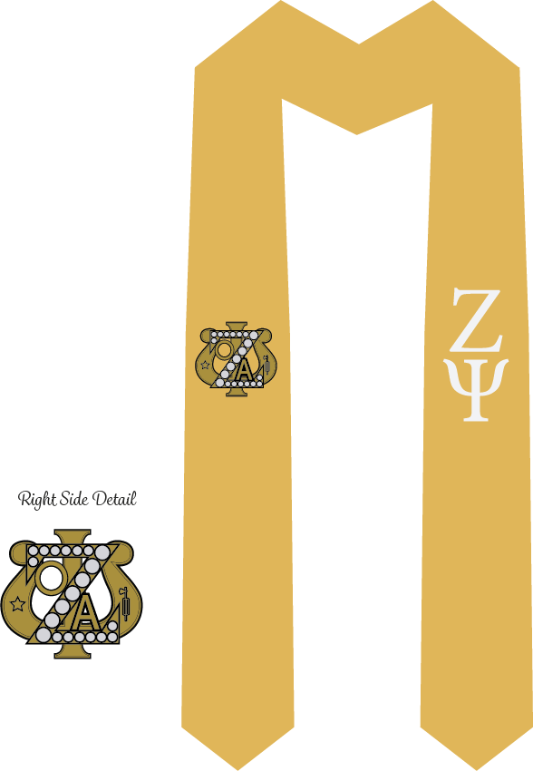 Zeta Psi Graduation Stoles