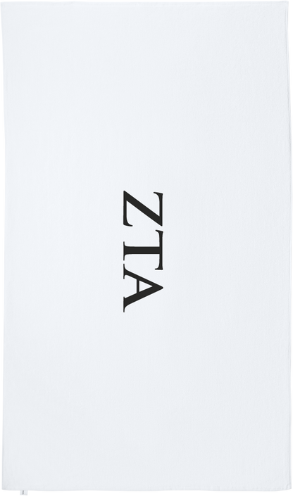 Zeta Tau Alpha Lettered Beach Towels