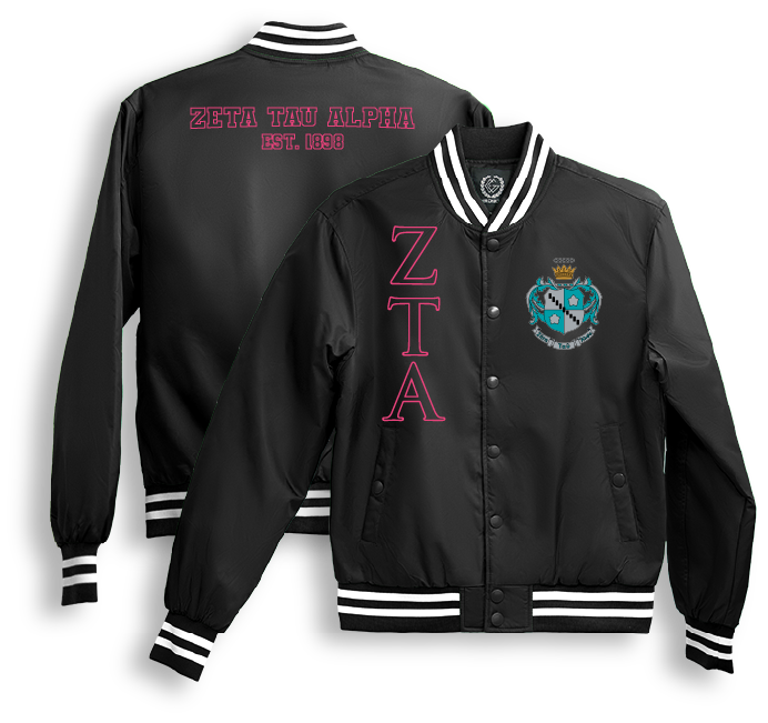Zeta Tau Alpha Bomber Jackets